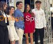 Imagini de la petrecerea din octombrie / Maria Popescu, Kira Hagi, Ianis Hagi, Elena Tănase și Nicolas Popescu FOTO: Orange Sport