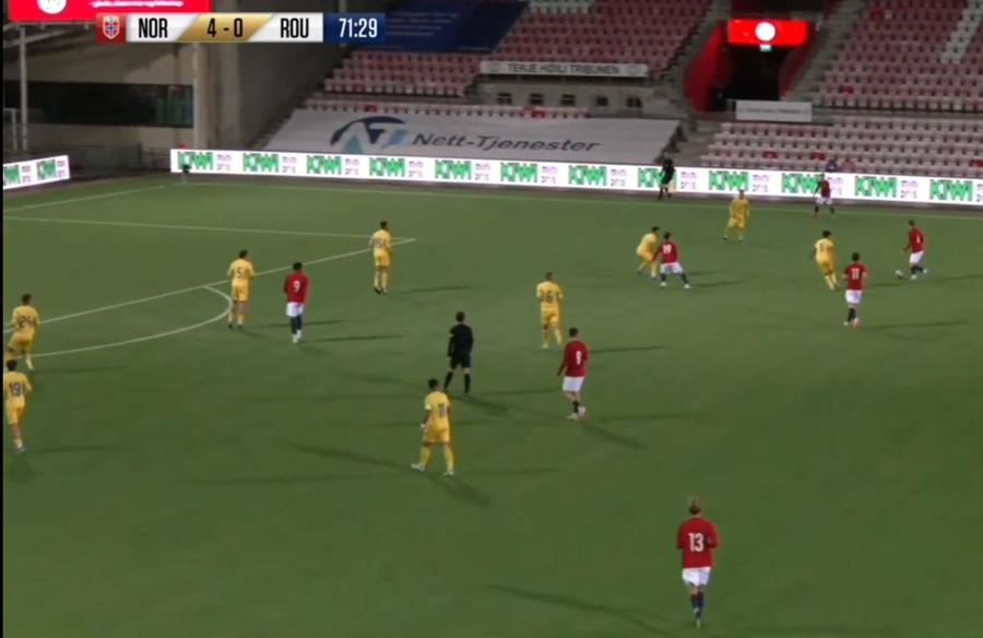 România U20, prestație lamentabilă în Norvegia » Tsunami la poarta „tricolorilor”: goluri și ocazii cu nemiluita