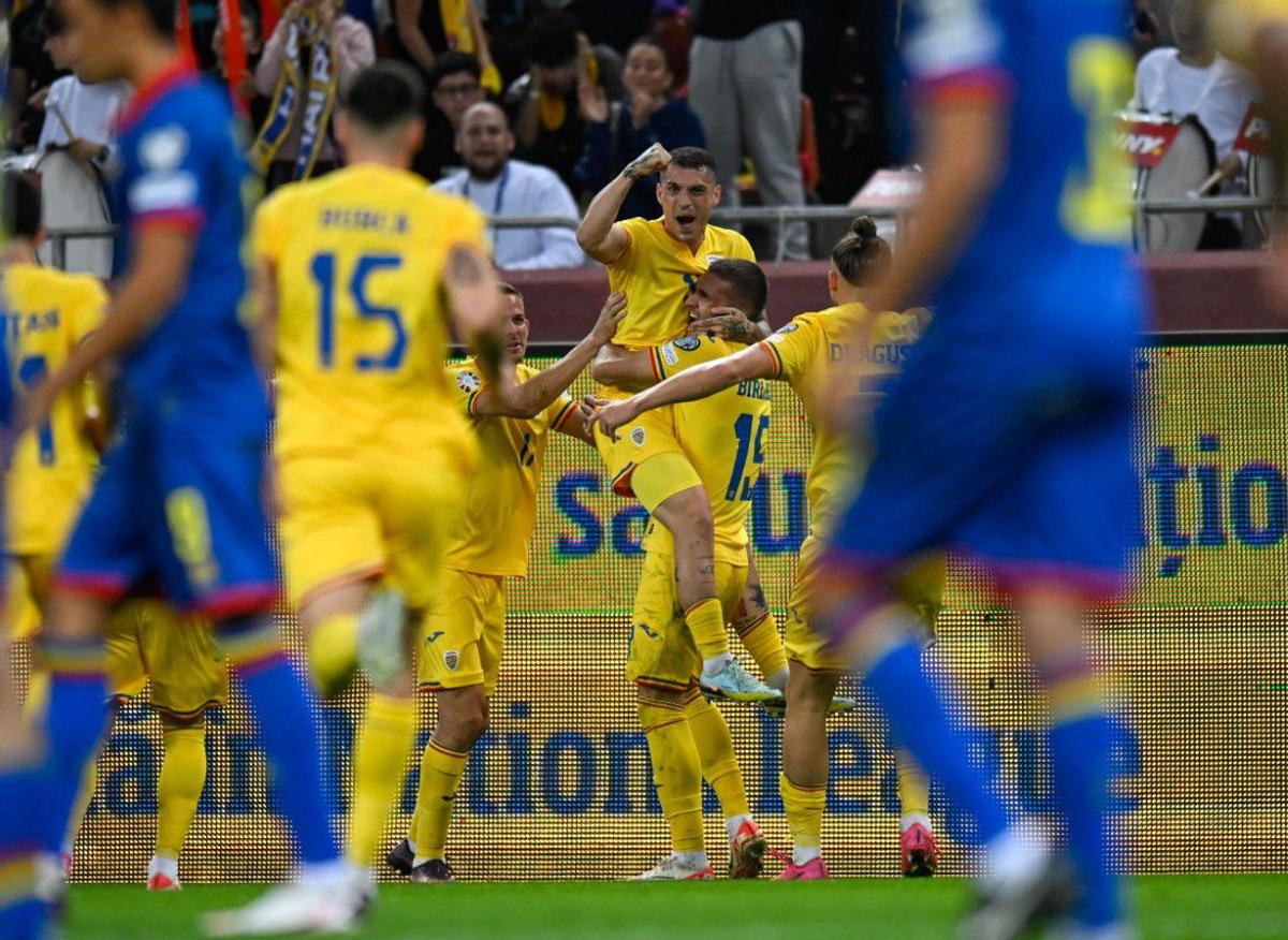 Cine a fost MVP în România - Andorra » 4 „tricolori”, sub media echipei