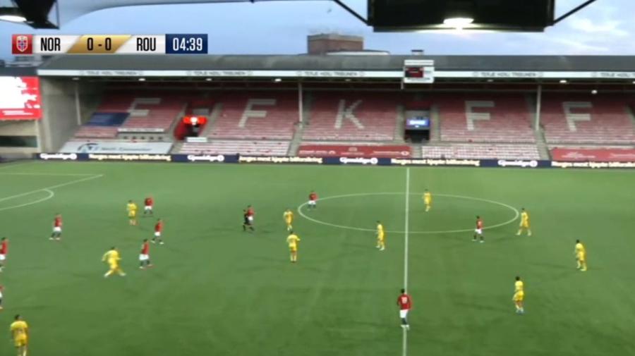 România U20, prestație lamentabilă în Norvegia » Tsunami la poarta „tricolorilor”: goluri și ocazii cu nemiluita