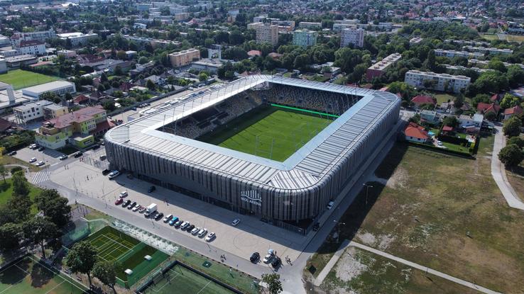 Stadionul MOL Aréna (12.700) din Dunajska Streda. Foto: GSP