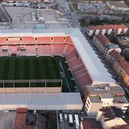 Stadionul Anton Malatinský Stadium (18.200 locuri) din Trnava. Foto: Facebook