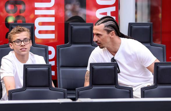 Zlatan Ibrahimovic: „Mă simt legat de AC Milan în mod special, uneori îmi vine să intru pe teren”