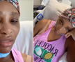 Serena Williams, pe patul de spital / foto: X