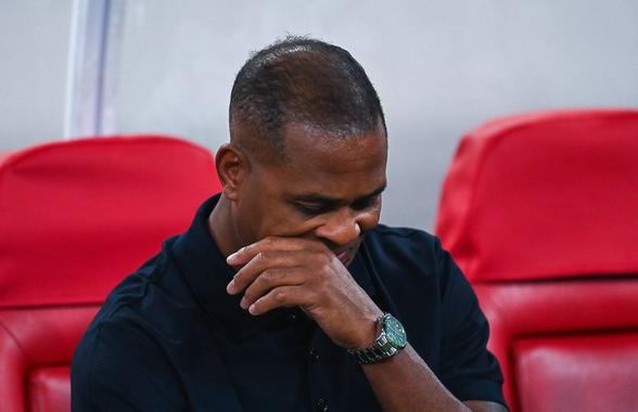 Patrick Kluivert, demis! Fostul mare atacant a rezistat doar 8 meciuri pe bancă