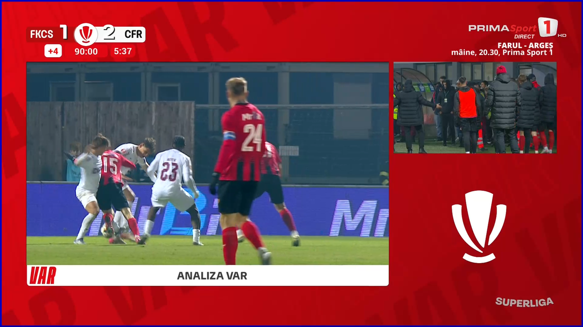 George Găman, greșeală mare de arbitraj în Cskiszereda - CFR Cluj