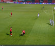 Golul lui Eppel din Csikszereda - CFR Cluj. FOTO: captură Prima Sport 1