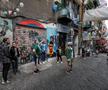 Proteste la muralul lui Maradona, în Napoli // Foto: Imago
