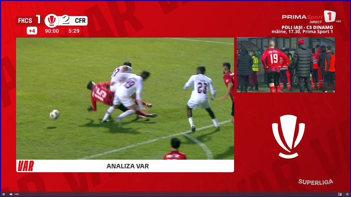 George Găman, greșeală mare de arbitraj în Cskiszereda - CFR Cluj