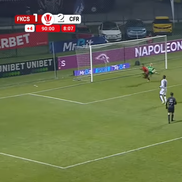 „Panenka” lui Lorand Paszka din Csikszereda - CFR Cluj. FOTO: captură Prima Sport
