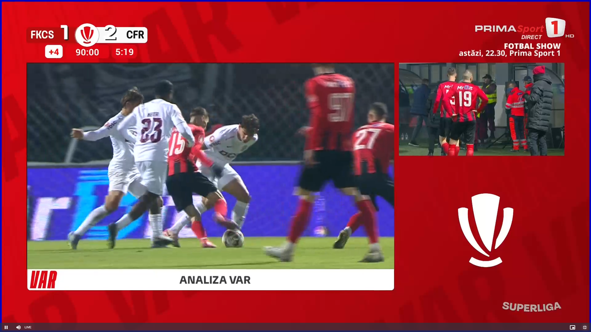 George Găman, greșeală mare de arbitraj în Cskiszereda - CFR Cluj