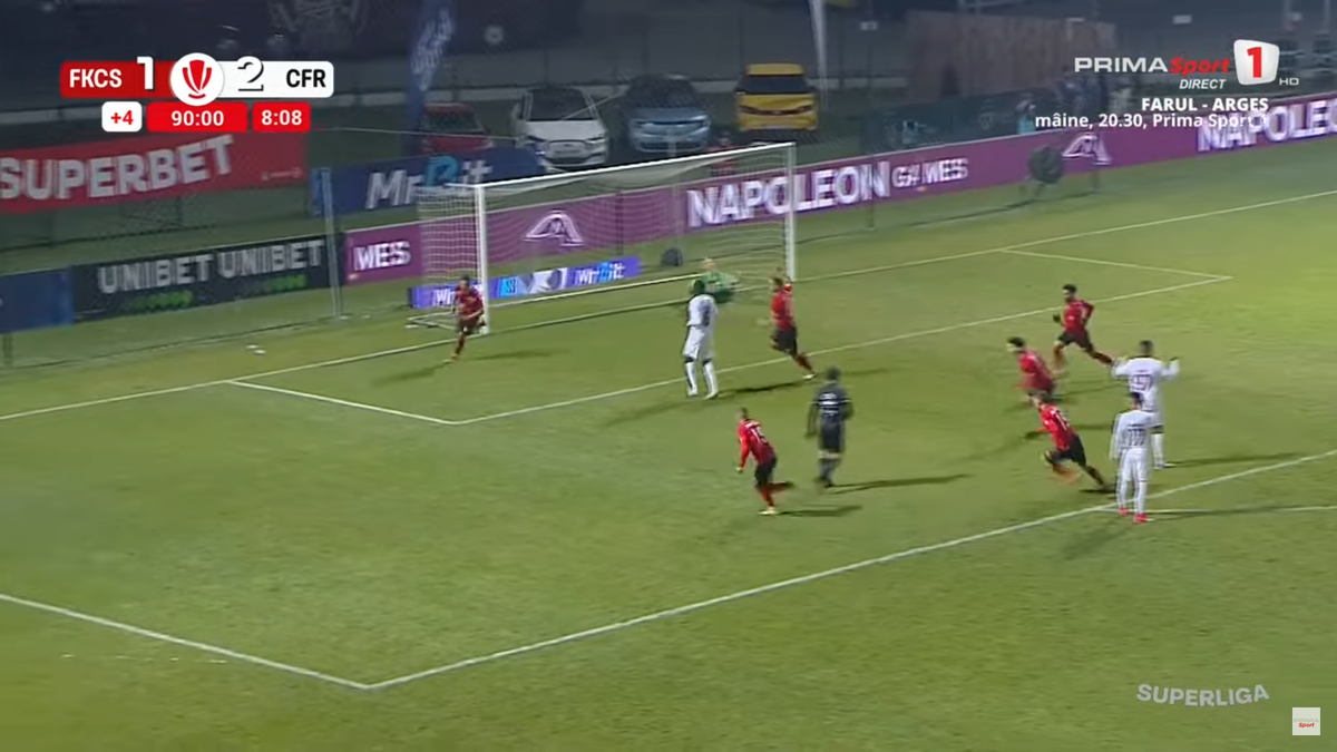 Premieră în fotbalul românesc » Jucătorul a fost pedepsit după ce a marcat în Superliga: „Nu sunt de acord”