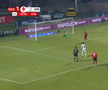 „Panenka” lui Lorand Paszka din Csikszereda - CFR Cluj. FOTO: captură Prima Sport