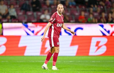 Islam Slimani a „spart gheața” la CFR Cluj și s-a luat de arbitraj: „Nu a fost penalty!”