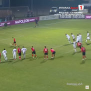 „Panenka” lui Lorand Paszka din Csikszereda - CFR Cluj. FOTO: captură Prima Sport