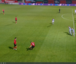 Golul lui Eppel din Csikszereda - CFR Cluj. FOTO: captură Prima Sport 1