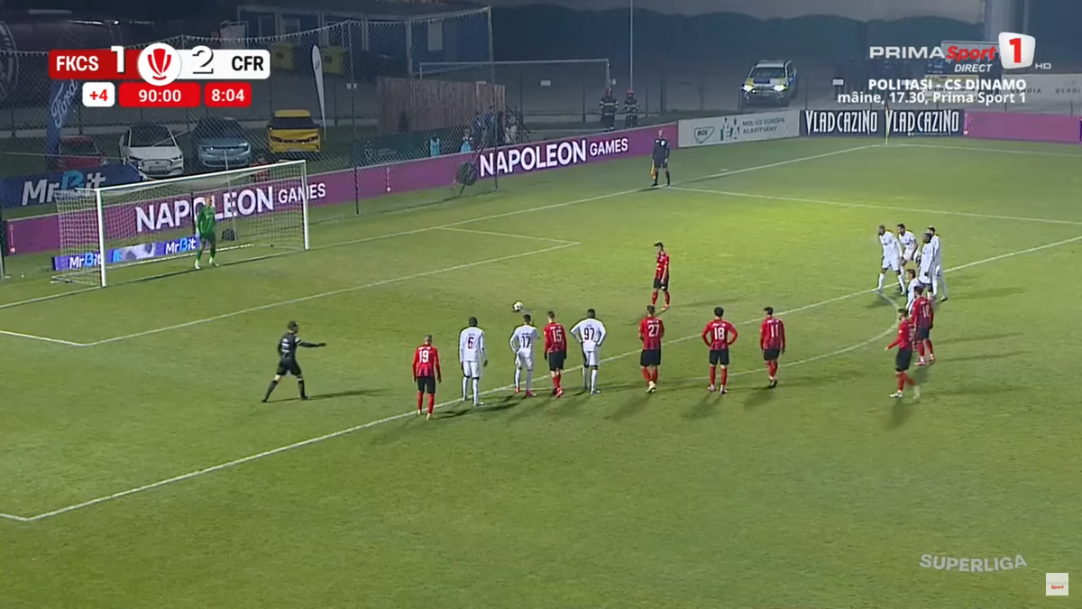 Premieră în fotbalul românesc » Jucătorul a fost pedepsit după ce a marcat în Superliga: „Nu sunt de acord”