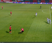 Golul lui Eppel din Csikszereda - CFR Cluj. FOTO: captură Prima Sport 1