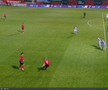 Golul lui Eppel din Csikszereda - CFR Cluj. FOTO: captură Prima Sport 1