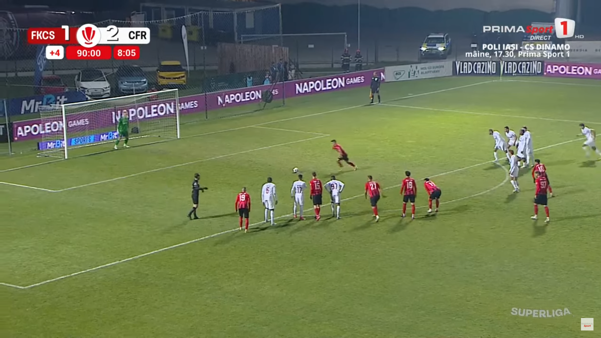 Premieră în fotbalul românesc » Jucătorul a fost pedepsit după ce a marcat în Superliga: „Nu sunt de acord”