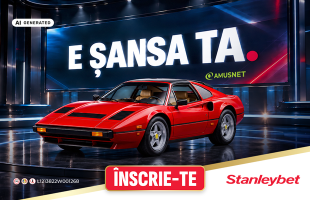 Stanleybet lansează „E ȘANSA TA”: premii de peste un milion de lei și o finală cu o mașină de colecție
