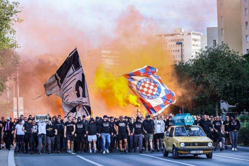Reprezentanții Guvernului Croației condamnă comportamentul fanilor lui Hajduk Split // foto: imago images