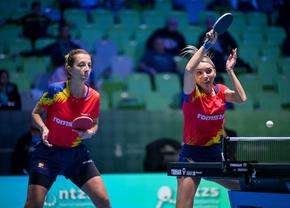 Bernadette Szocs și Elizabeta Samara, învinse în semifinalele probei de dublu la Campionatele Europene » Au rămas cu bronzul