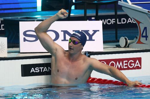 Cameron McEvoy la finalul cursei FOTO Guliver/GettyImages