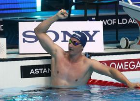 Cameron McEvoy a făcut tripla la 50 m liber în cadrul Cupei Mondiale în bazin scurt » Egor Kornev nu l-a putut opri