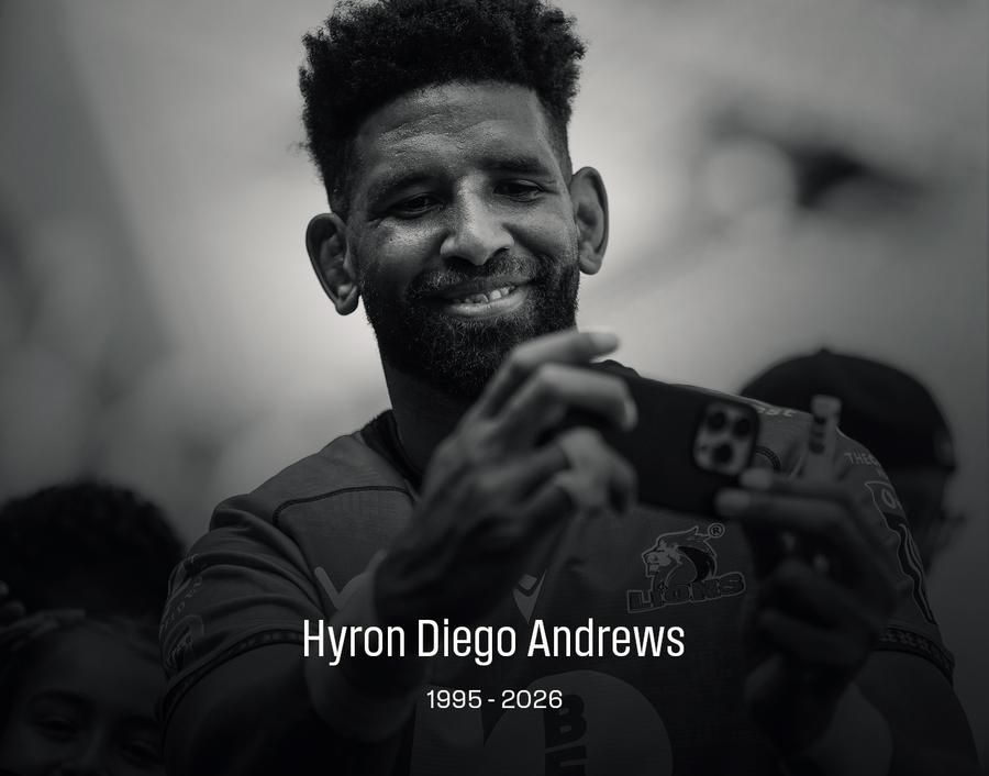 Rugbyistul Hyron Andrews a murit în mod tragic la hotel // foto: X Lions Sud-africanul Hyron Andrews a murit la 31 de ani, cu o zi înainte de meci » Găsit inconștient în cabina de duș