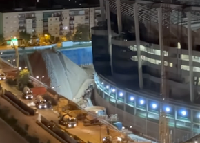 Se lucrează și noaptea pentru a finaliza unul dintre cele mai frumoase stadioane ale Europei