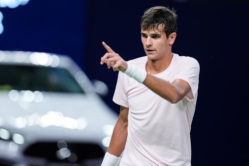 Rafael Jodar în timpul turneului de la Shanghai 2026 Foto: Guliver/GettyImages