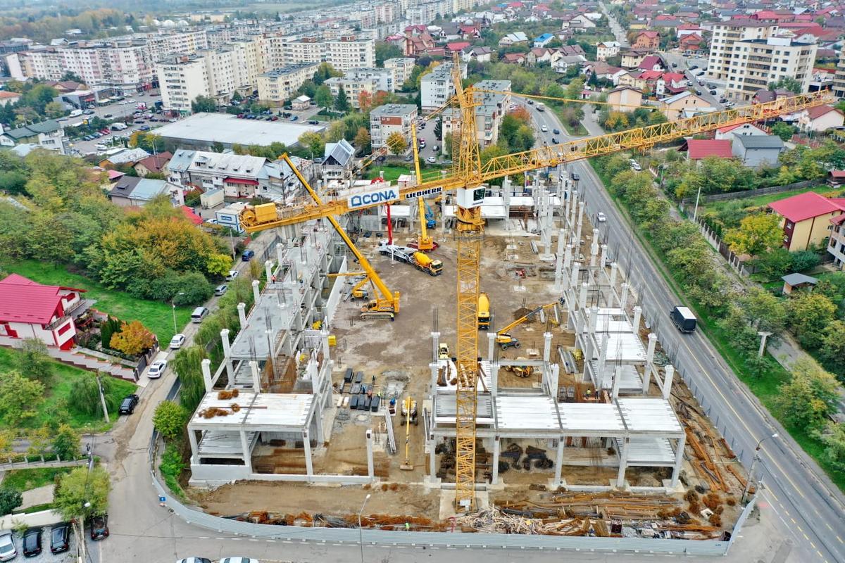 Sala Polivalentă Pitești construcție