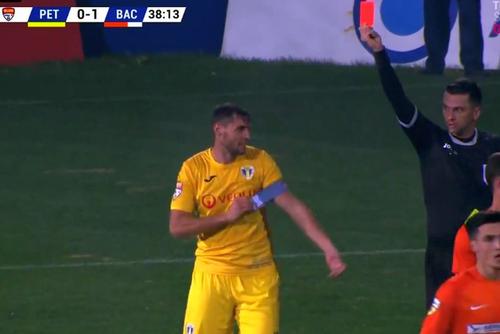 Momentul eliminării lui Andrei Răuță // foto: captură @ Telekom Sport