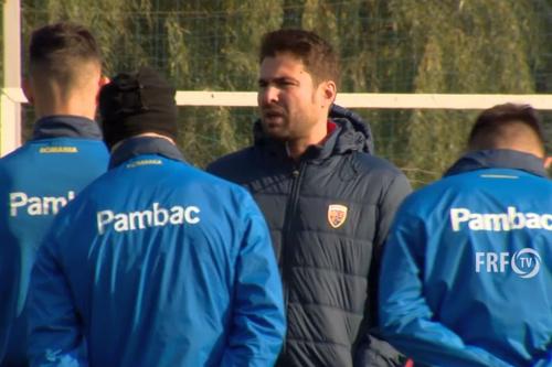 Adrian Mutu, printre fotbaliștii de la „tineret” // foto: captură @ FRF TV