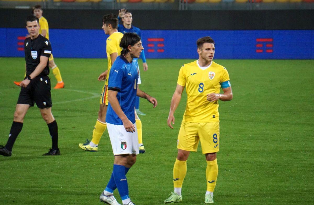 Italia U21 - România U21 / Sursă foto: frf.ro