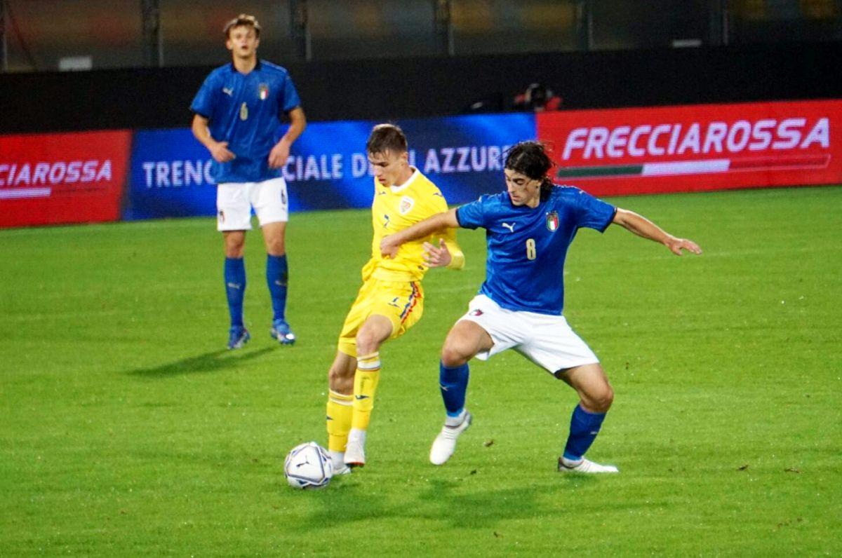 Italia U21 - România U21 / Sursă foto: frf.ro