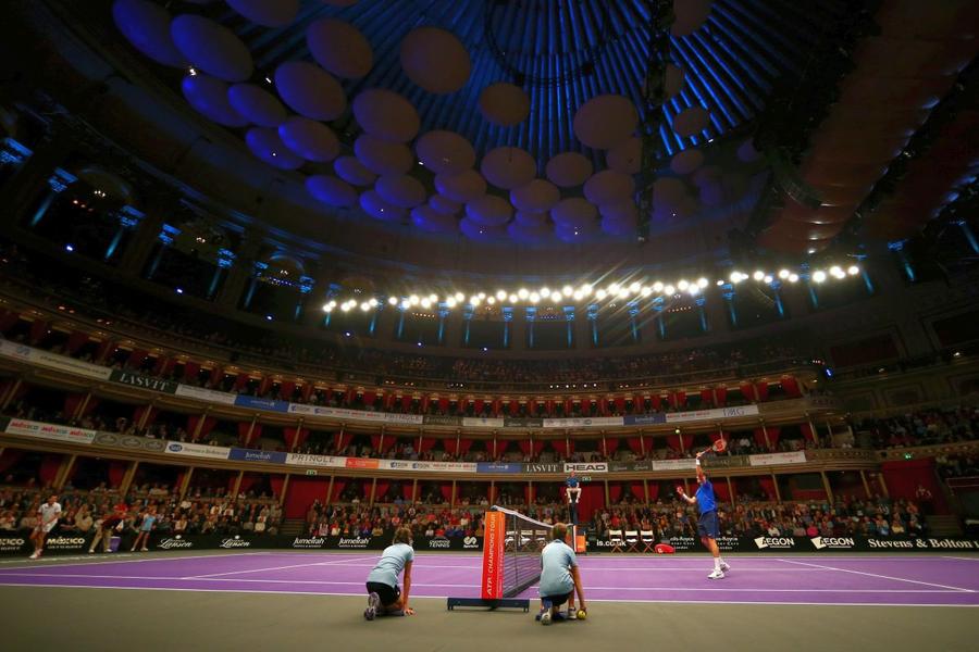Royal Albert Hall a mai găzduit și în trecut meciuri demonstrative de tenis / Sursă foto: Guliver/Getty Images Emma Răducanu, duel de gală cu o jucătoare din România, la sfârșitul lunii: „Biletele sunt aproape epuizate”