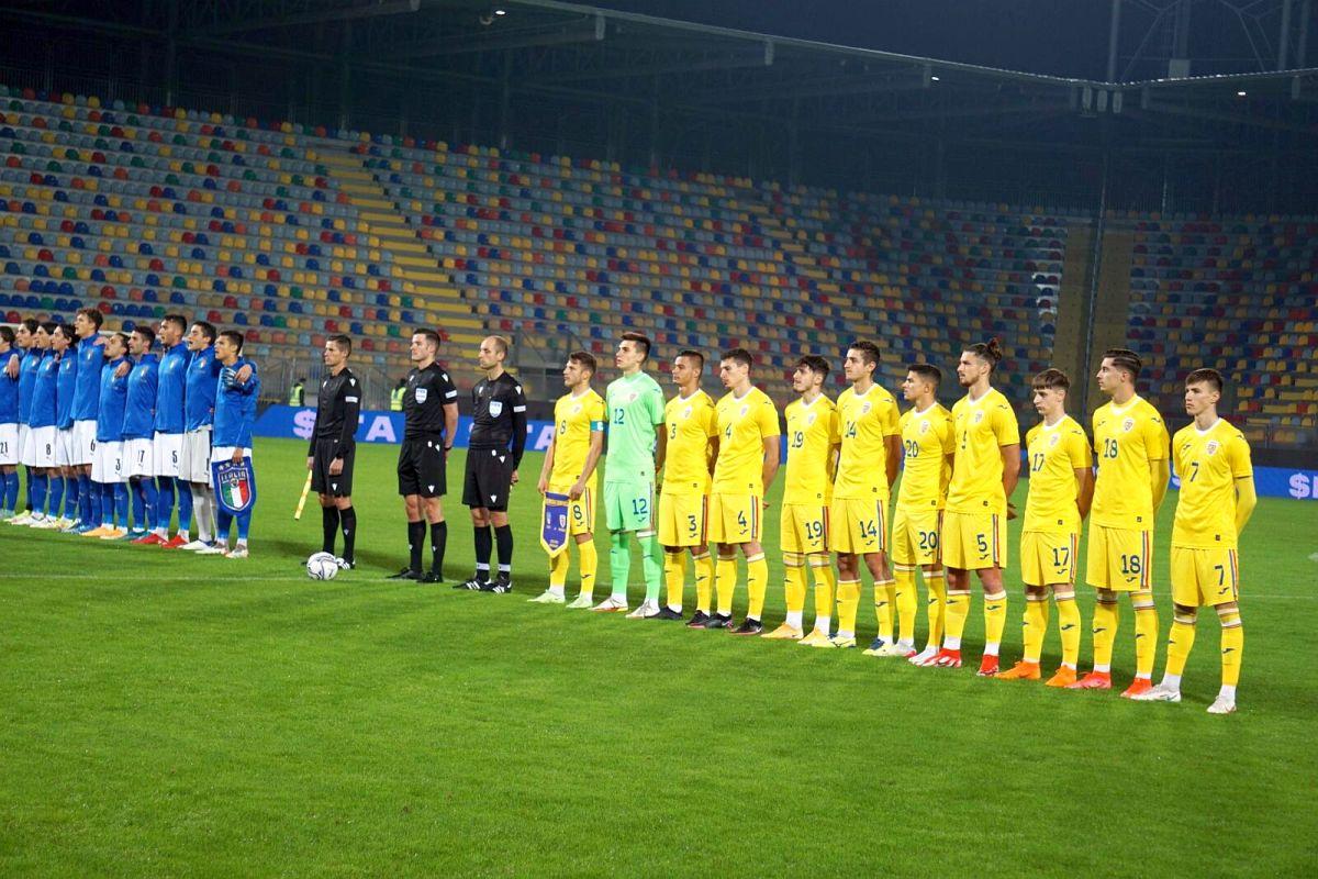 Italia U21 - România U21 / Sursă foto: frf.ro