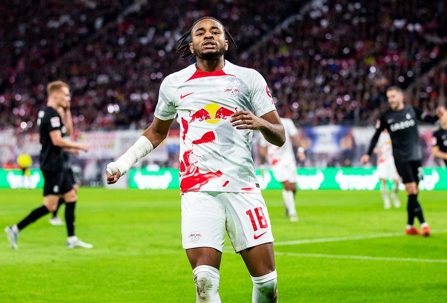 Accidentat, Christopher Nkunku a ieșit forțat din lotul Franței. În lotul lui a fost convocat Randal Kolo Muani // foto: Guliver/gettyimages Ce alegere! Deschamps a convocat de urgență un fotbalist cu doar 10 minute jucate pentru naționala Franței