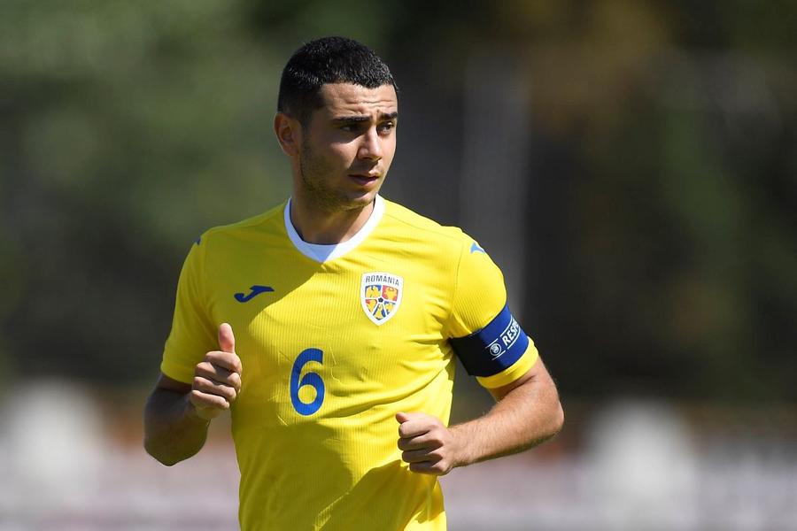 Vladimir Screciu, în tricoul echipei naționale de tineret/ Foto: Imago Surpriza lui Edi Iordănescu » Debut absolut la națională, în meciul cu Elveția: „Nu mă așteptam niciodată”