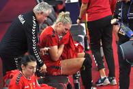 Crina Pintea, în lacrimi după România - Germania: „Ce rost are să mai faci sacrificii dacă totul se întâmplă în spate? Sunt jocuri de culise! EHF nici nu ne-a lăsat să  protestăm”