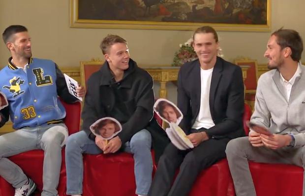 Novak Djokovic, reacție genială, după ce Daniil Medvedev l-a numit plângăciosul Turneului Campionilor: „De ce m-ai ales pe mine, omule?”