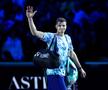 Novak Djokovic, testat serios de Hubert Hurkacz la Turneul Campionilor