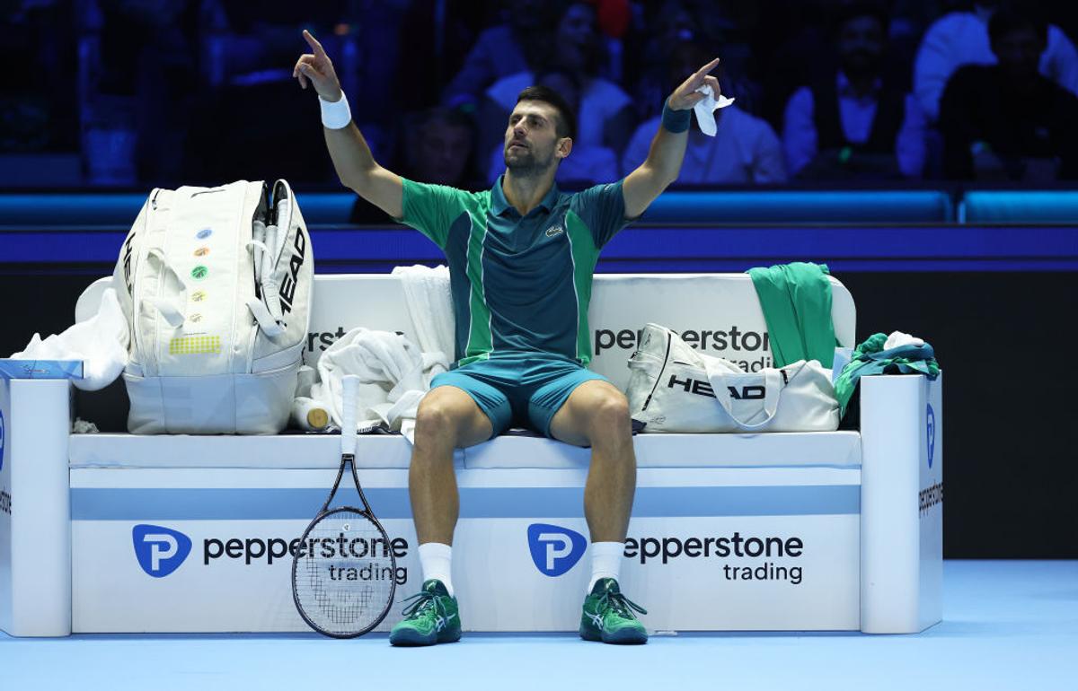 Novak Djokovic, testat serios de Hubert Hurkacz la Turneul Campionilor