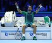Novak Djokovic, testat serios de Hubert Hurkacz la Turneul Campionilor