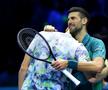 Novak Djokovic, testat serios de Hubert Hurkacz la Turneul Campionilor