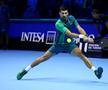 Novak Djokovic, testat serios de Hubert Hurkacz la Turneul Campionilor