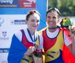 Mariana Dumitru și Ionela Cozmiuc cu medaliile mondiale Foto Raed Krishan
