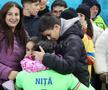 Florin Niță și familia după România - Kosovo FOTO: Ionuț Iordache (GSP)